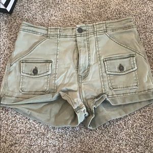 Army Green Shorts